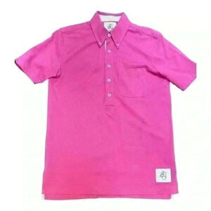 1  Black Fleece 1818 by Thom Browne Pink Cotton Polo